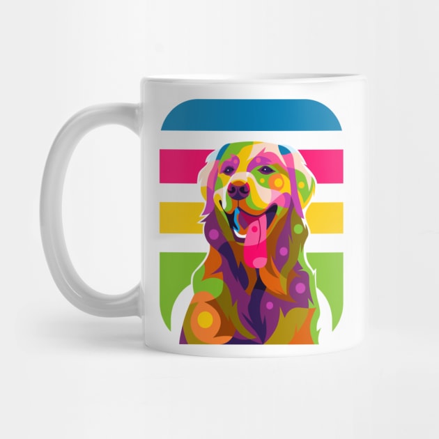 Labrador Pop Art by wpaprint